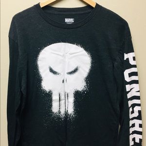 Men’s Marvel Punisher long sleeve shirt